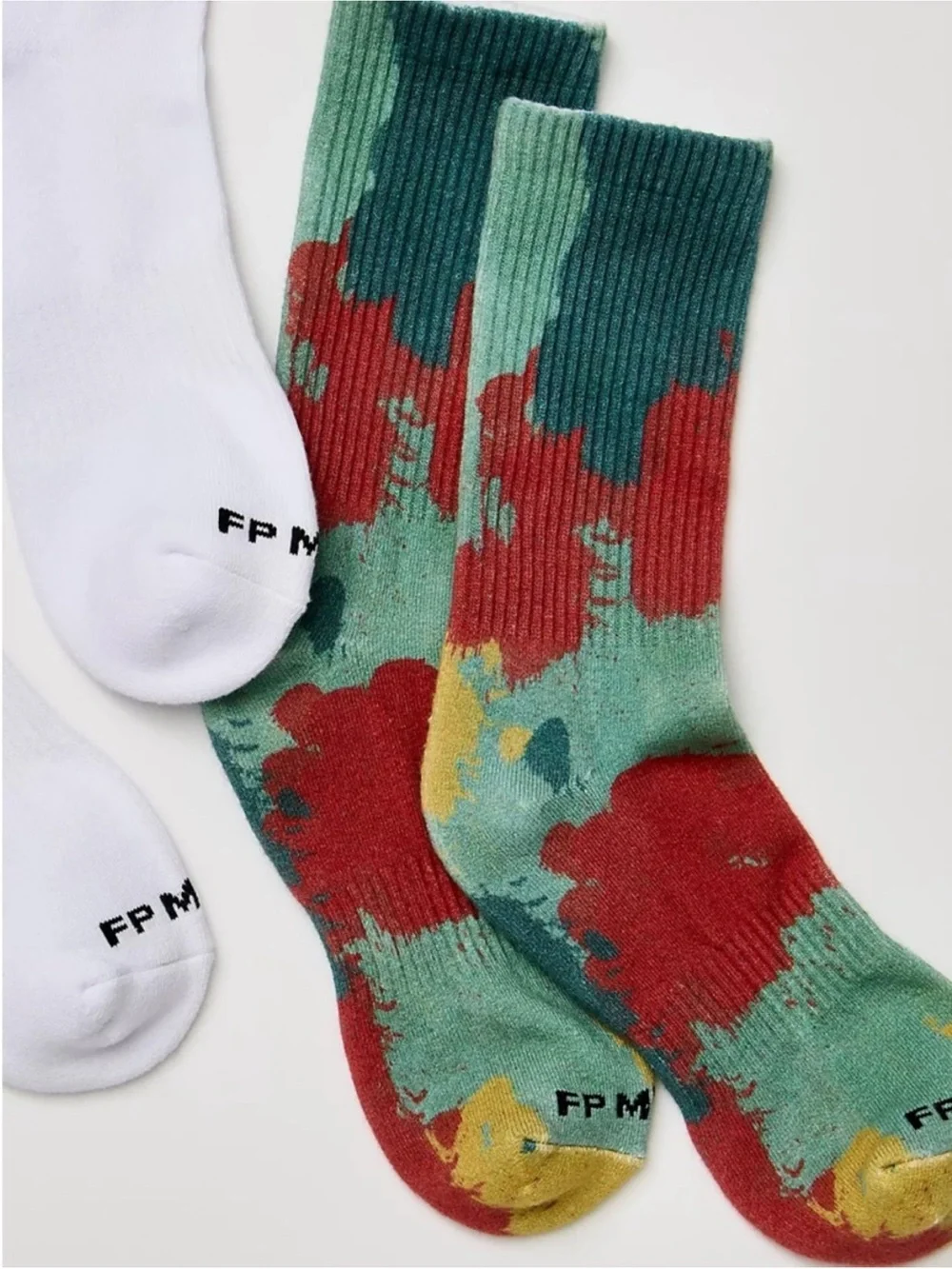 Free People ActivewearWorkout GearSocksTrail Away Sock Pack 2 Packs NEW - Picture 2 of 5